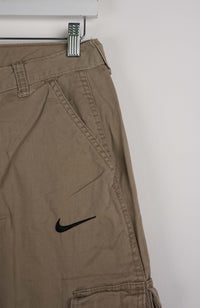 VINTAGE REWORK CARGO CAPRI SHORTS W32