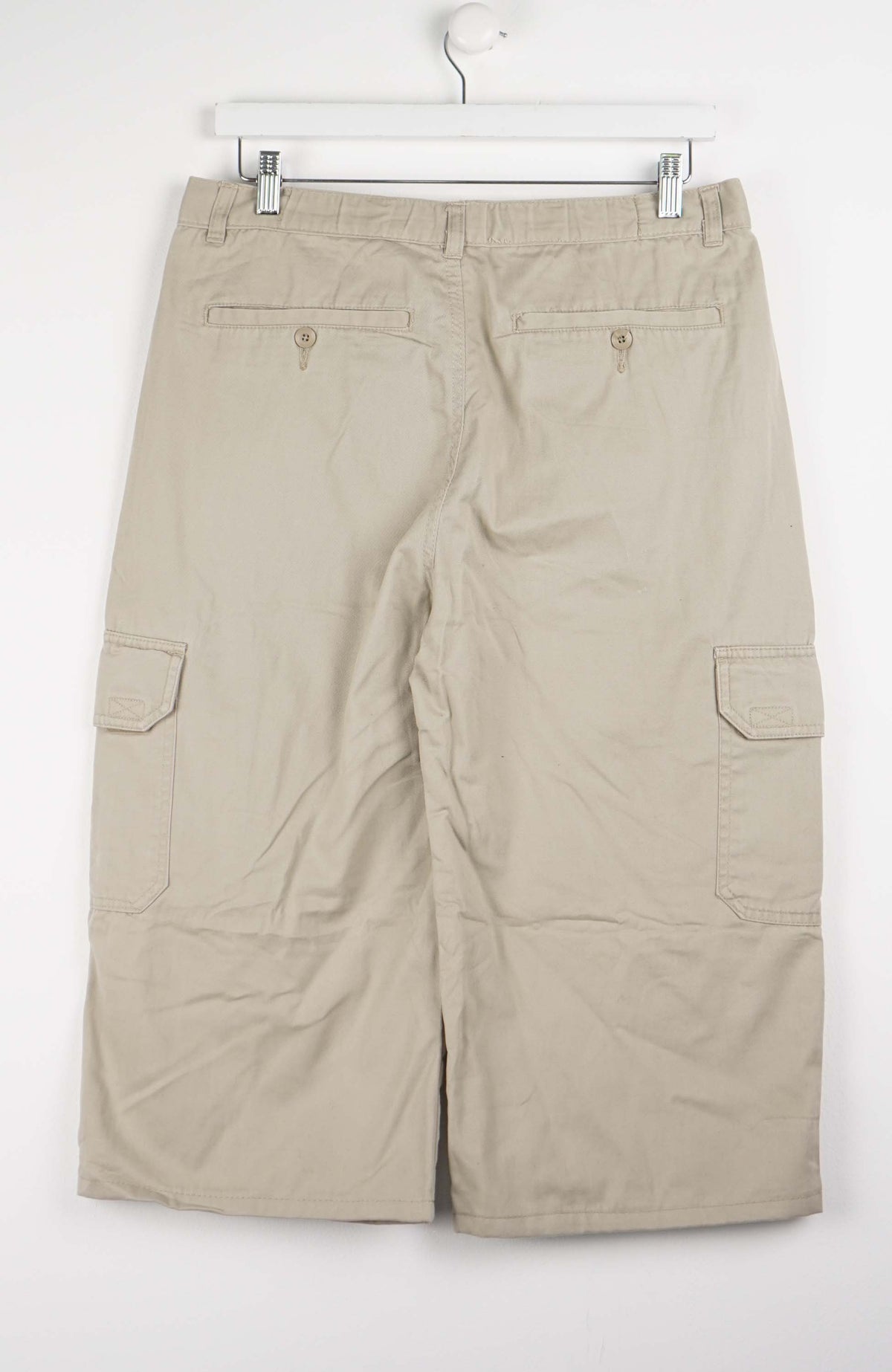 VINTAGE REWORK CARGO CAPRI SHORTS W34