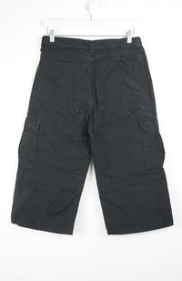 VINTAGE REWORK CARGO CAPRI SHORTS W32