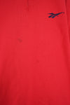VINTAGE REEBOK 1/4 ZIP SWEATER (XL)