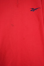 VINTAGE REEBOK 1/4 ZIP SWEATER (XL)