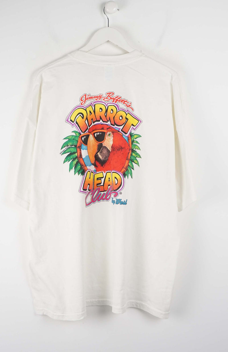 VINTAGE JIMMMY BUFFETT'S PARROT HEAD T-SHIRT (XXL)