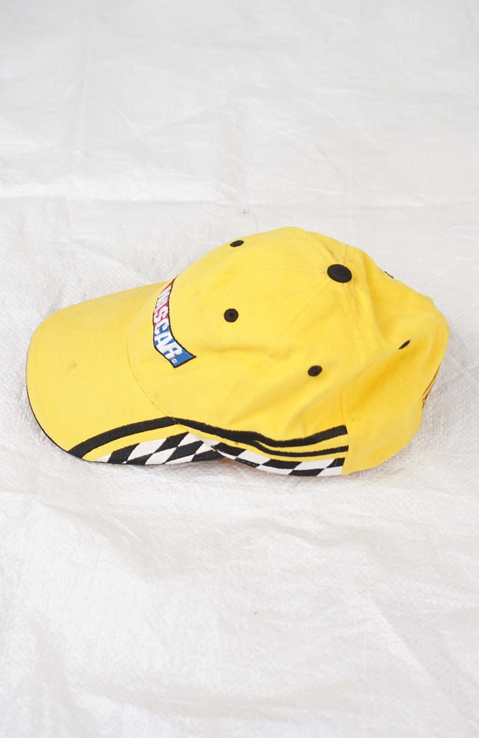 VINTAGE NASCAR CHECKERED FLAG HAT