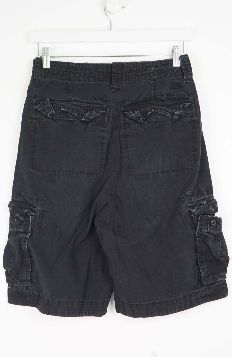 VINTAGE REWORK CARGO SHORTS W28