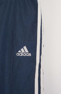 VINTAGE ADIDAS TRACK PANT SHORTS (XL)
