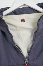 VINTAGE FILA 1/4 ZIP WINDBREAKER (XL)
