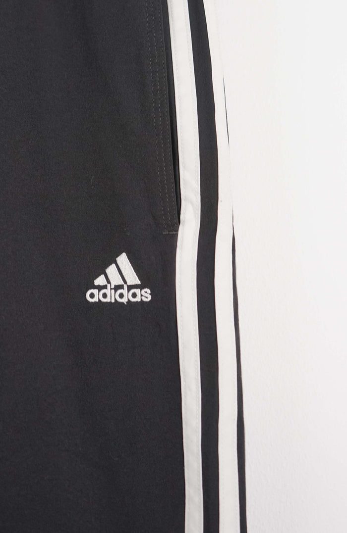 VINTAGE ADIDAS TRACK PANT SHORTS (XL)