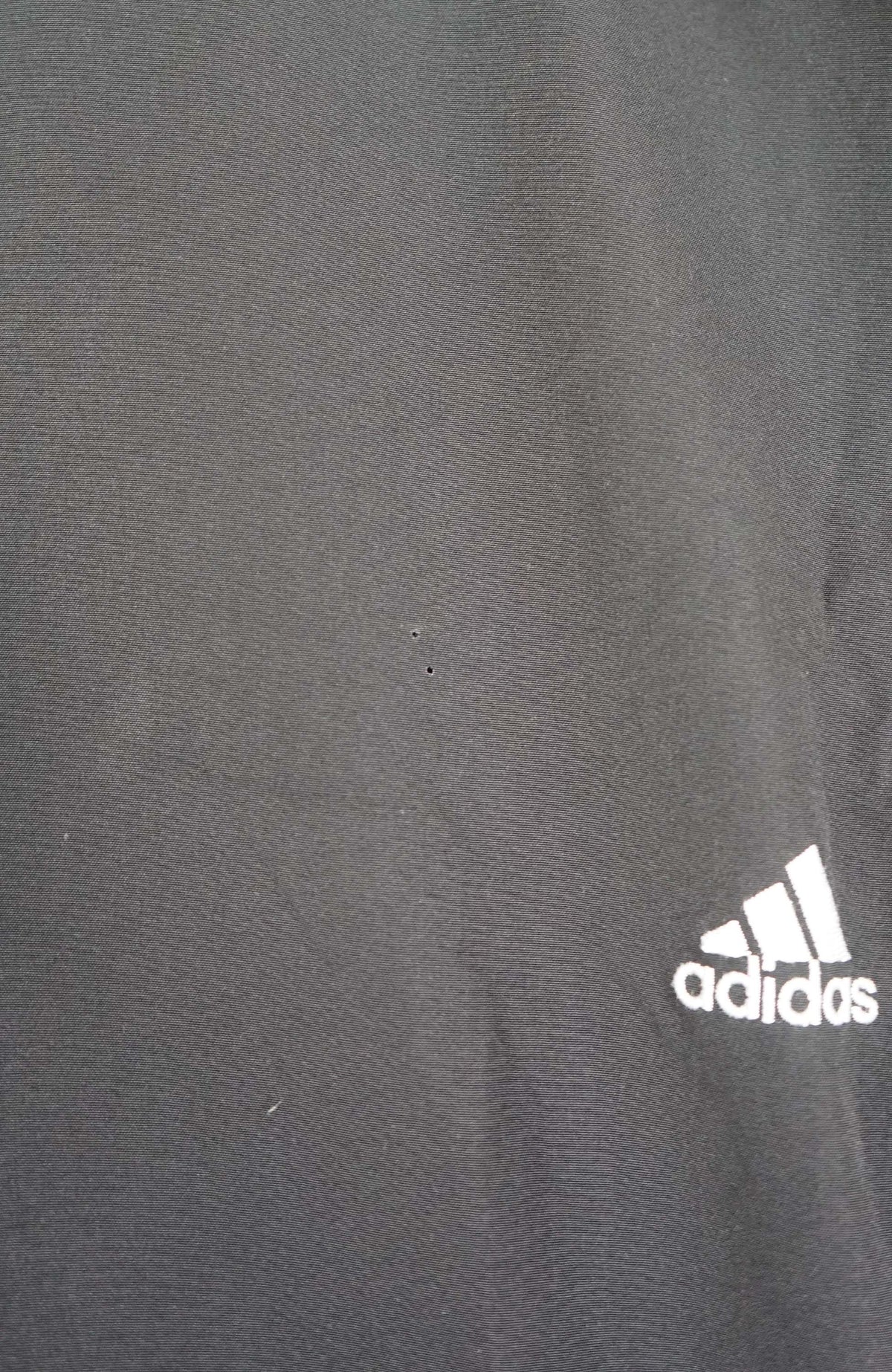 VINTAGE ADIDAS TRACK PANT SHORTS (XL)