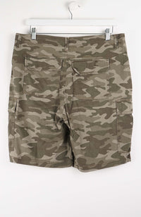 VINTAGE CAMO CARGO SHORTS W36
