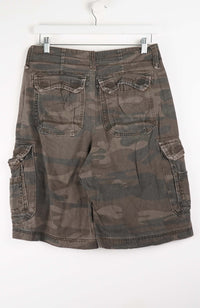 VINTAGE CAMO CARGO SHORTS W32
