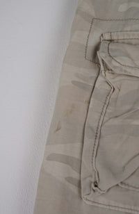 VINTAGE CAMO CARGO SHORTS W31