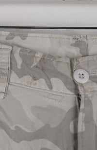 VINTAGE CAMO CARGO SHORTS W34
