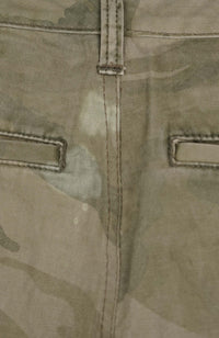 VINTAGE CAMO CARGO SHORTS W30