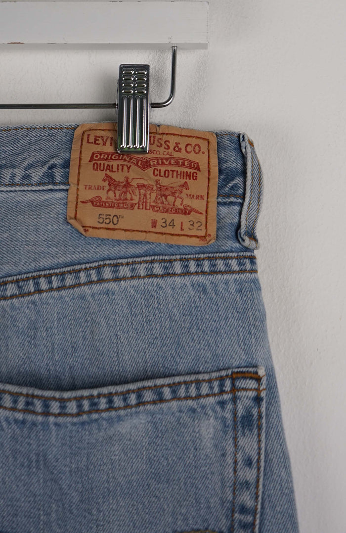 VINTAGE RELAXED FIT 550 LEVI'S PANTS W34