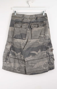VINTAGE CAMO CARGO SHORTS W29