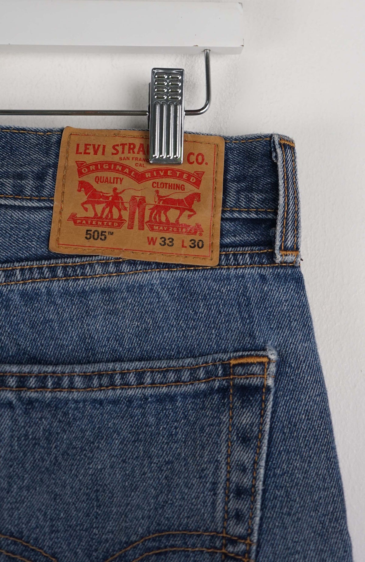 VINTAGE LEVI'S 505 PANTS W35