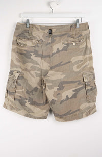 VINTAGE CAMO CARGO SHORTS W37