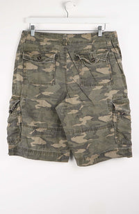 VINTAGE MOSSIMO CAMO CARGO SHORTS W34