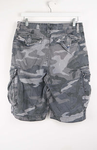 VINTAGE NAUTICA CAMO CARGO SHORTS W32