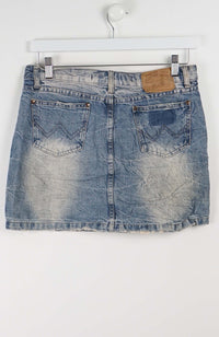 VINTAGE Y2K DENIM SKIRT (SIZE 12)