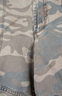 VINTAGE CAMO CARGO SHORTS W34