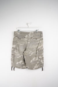 VINTAGE LEE CAMO CARGO SHORTS W38