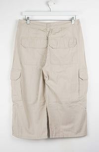VINTAGE REWORK CARGO CAPRI SHORTS W32