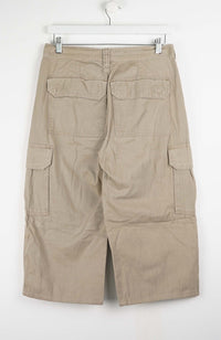 VINTAGE REWORK CARGO CAPRI SHORTS W32
