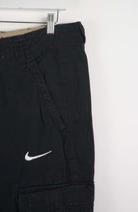VINTAGE REWORK CARGO CAPRI SHORTS W34