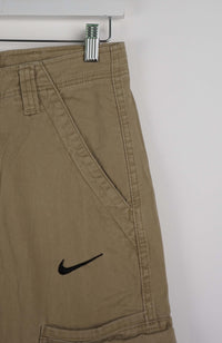 VINTAGE REWORK CARGO CAPRI SHORTS W30