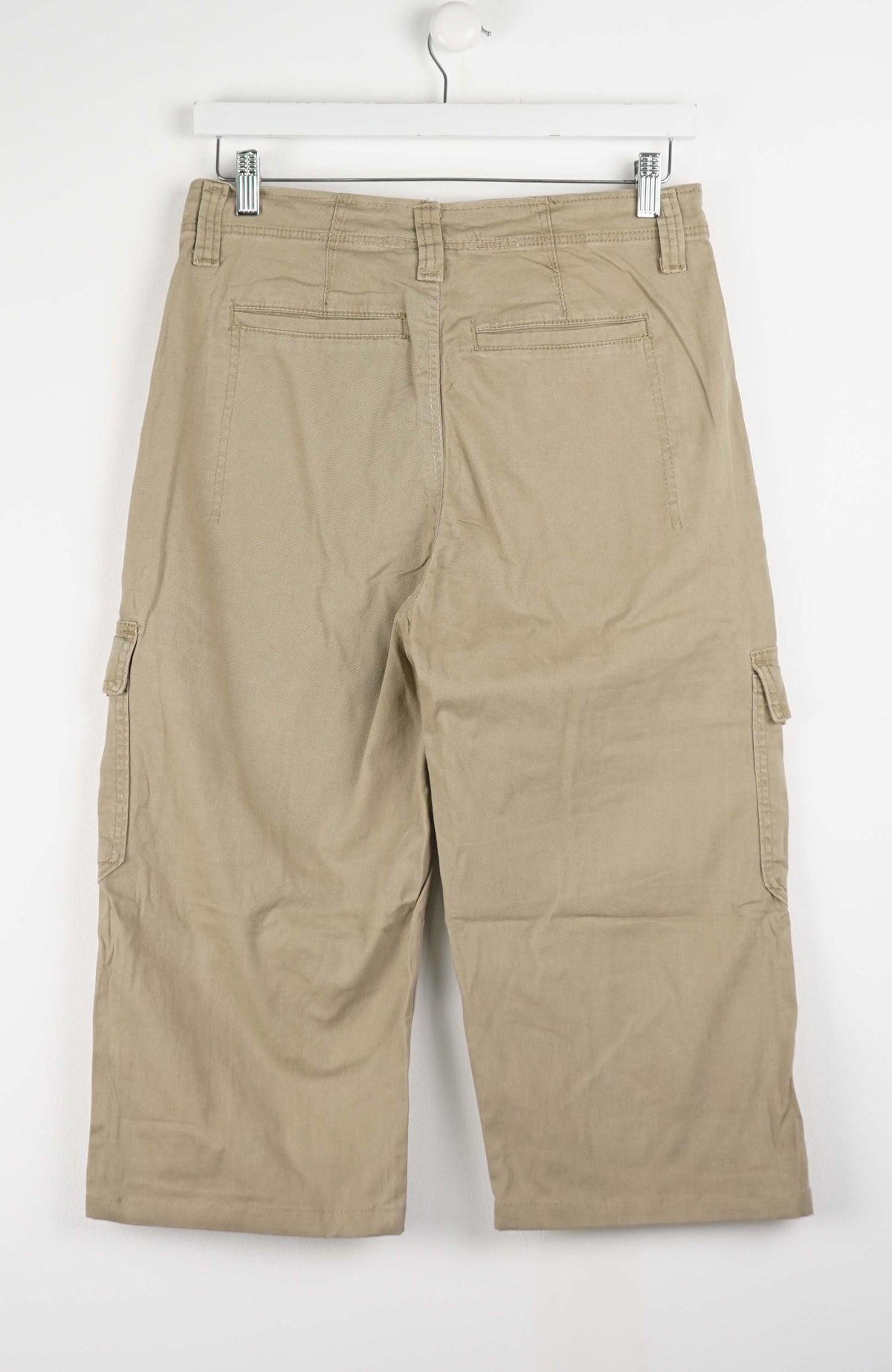 VINTAGE REWORK CARGO CAPRI SHORTS W30