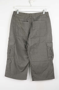 VINTAGE REWORK CARGO CAPRI SHORTS W32