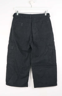 VINTAGE REWORK CARGO CAPRI SHORTS W30