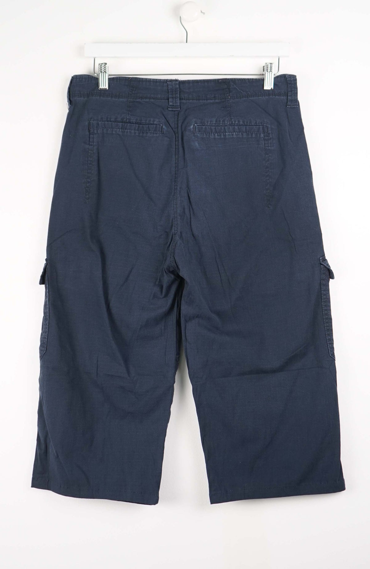 VINTAGE REWORK CARGO CAPRI SHORTS W34