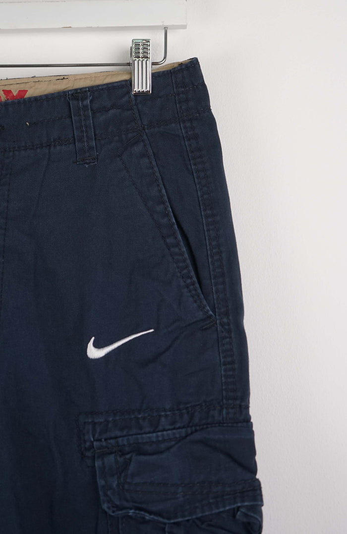 VINTAGE REWORK CARGO CAPRI SHORTS W32