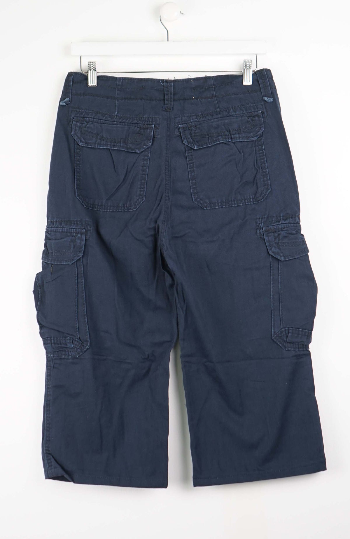 VINTAGE REWORK CARGO CAPRI SHORTS W32