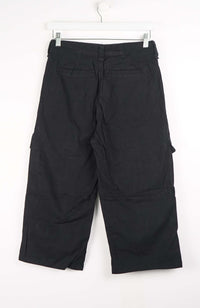 VINTAGE REWORK CARGO CAPRI SHORTS W28