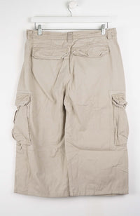 VINTAGE REWORK CARGO CAPRI SHORTS W30