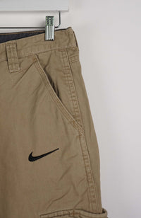 VINTAGE REWORK CARGO CAPRI SHORTS W32