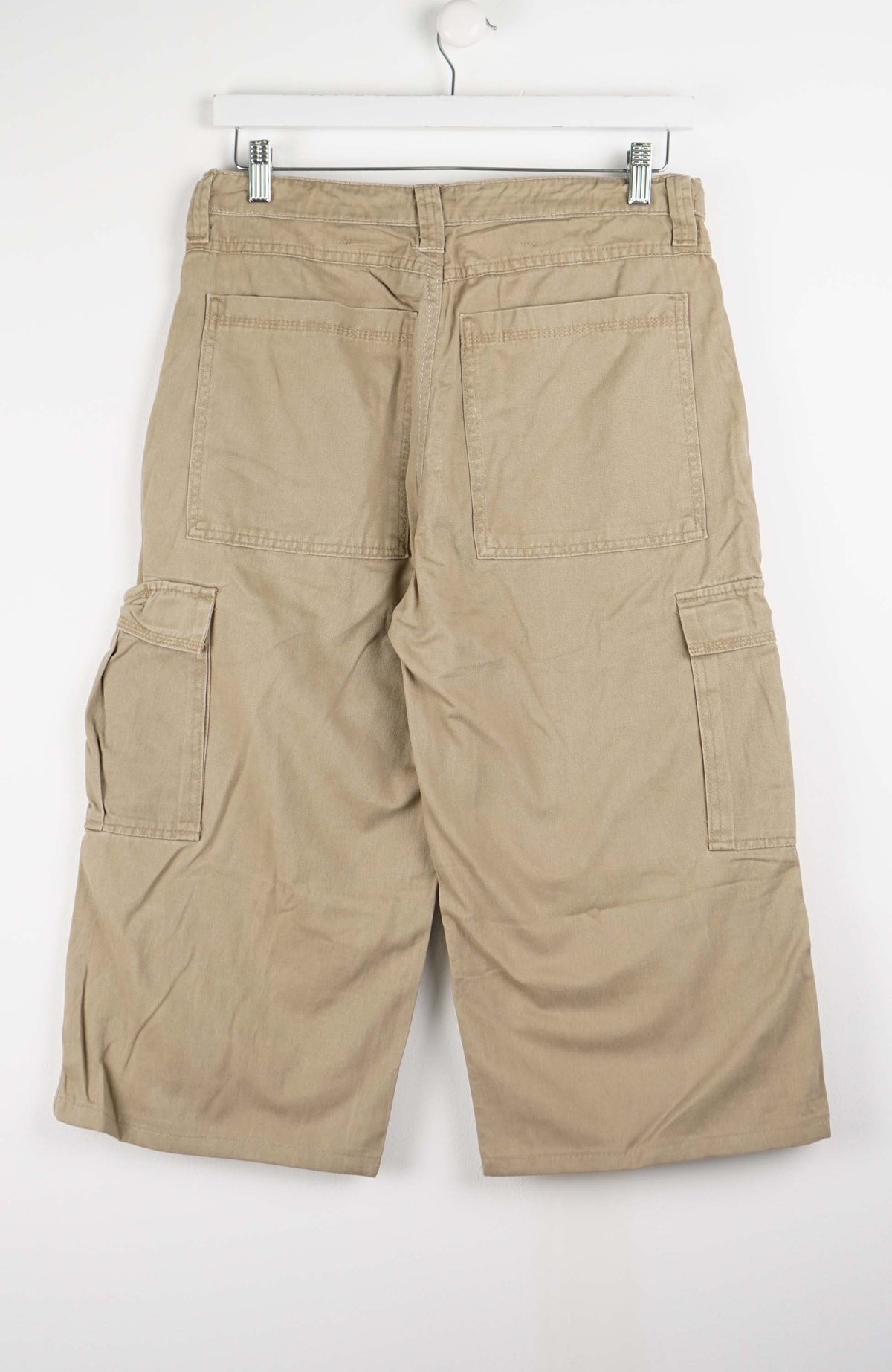 VINTAGE REWORK CARGO CAPRI SHORTS W32
