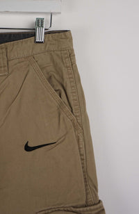 VINTAGE REWORK CARGO CAPRI SHORTS W32