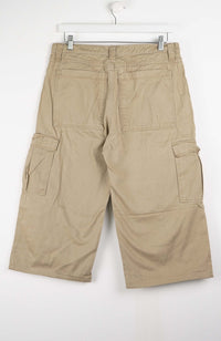 VINTAGE REWORK CARGO CAPRI SHORTS W32