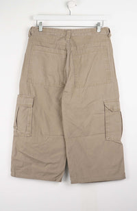 VINTAGE REWORK CARGO CAPRI SHORTS W32
