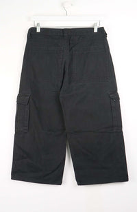 VINTAGE REWORK CARGO CAPRI SHORTS W30