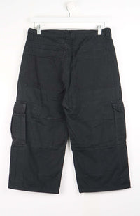 VINTAGE REWORK CARGO CAPRI SHORTS W32