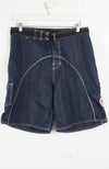 VINTAGE MOSSIMO BOARD SHORTS W34
