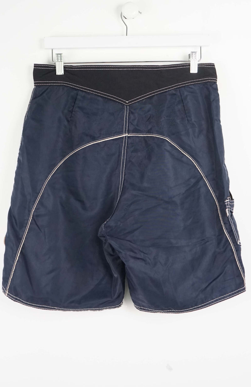 VINTAGE MOSSIMO BOARD SHORTS W34