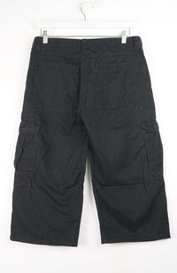 VINTAGE REWORK CARGO CAPRI SHORTS W32