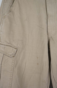 VINTAGE REWORK CARGO CAPRI SHORTS W32