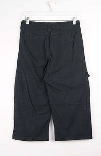 VINTAGE REWORK CARGO CAPRI SHORTS W30
